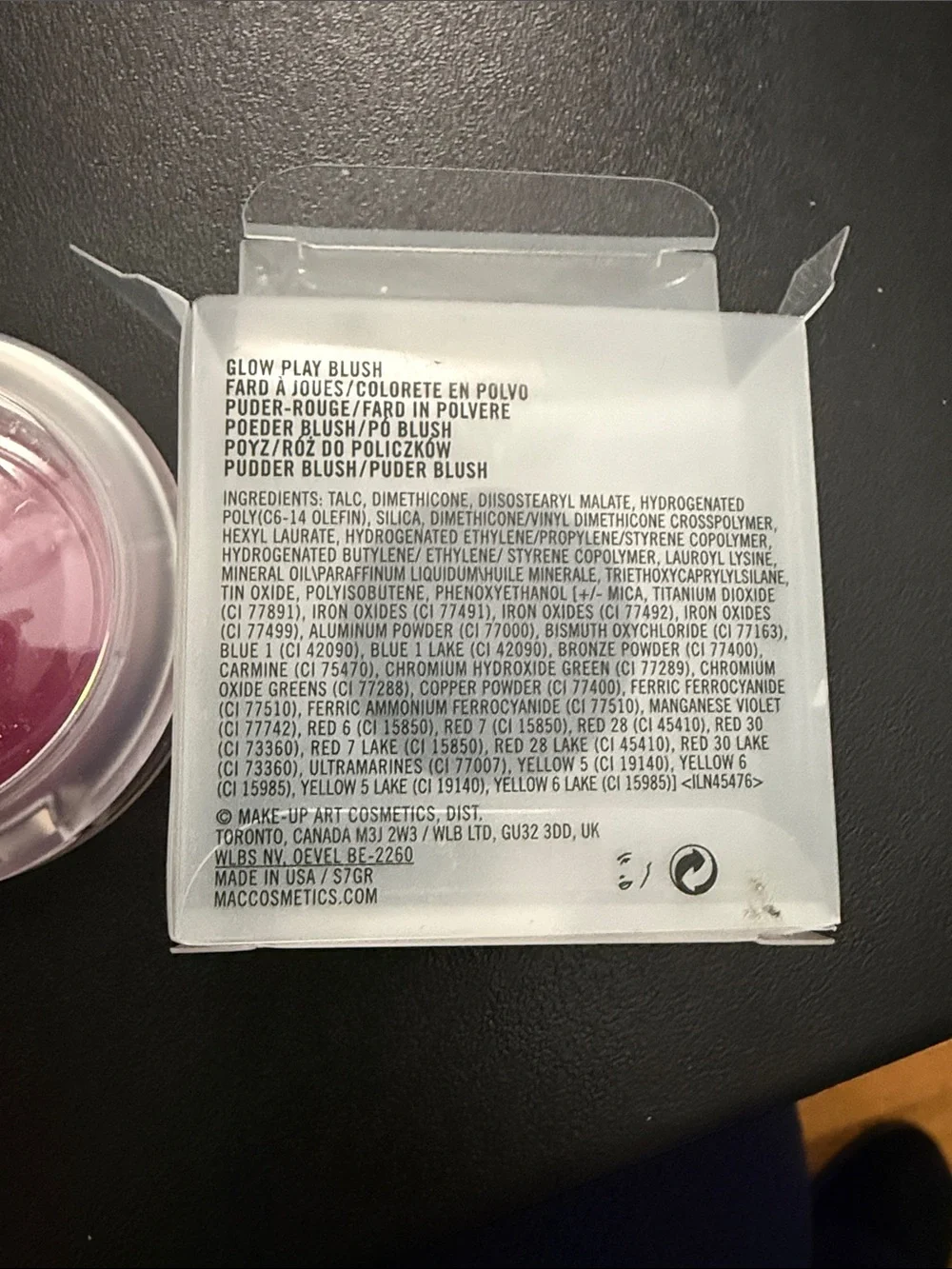 MAC Cosmetics Glow Play Blush - Rosy Pink